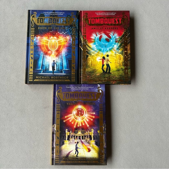 Set of 3 ~ TombQuest ~ Books 1-3 ~ Hardcover - Picture 1 of 8